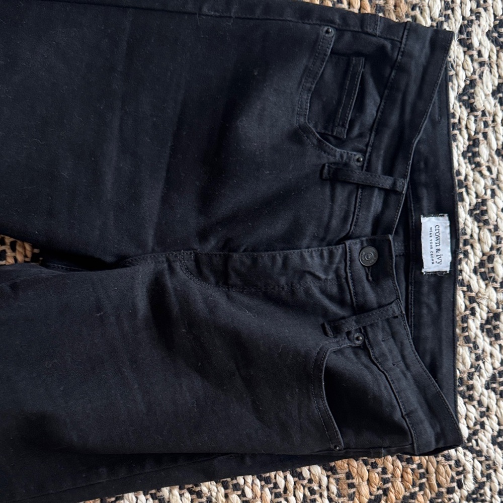 Crown & Ivy Black Skinny Jeans - Picture 4 of 4